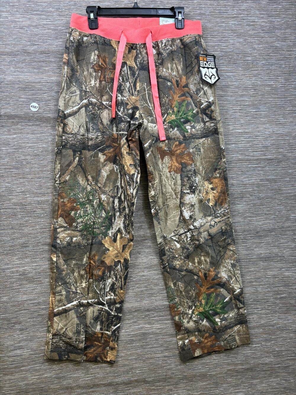 Magellan Outdoors RealTree Edge Fleece Lounge Sleep Pants Womens Size Medium NEW